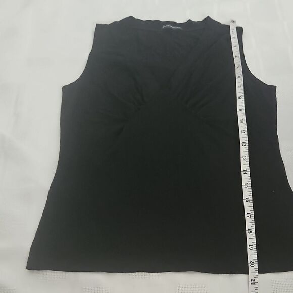Club Monaco Black Fitted Sleeveless Tank Top - Picture 7 of 16